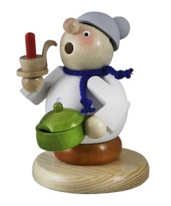 Räuchermann Opa Franz mit Kerze