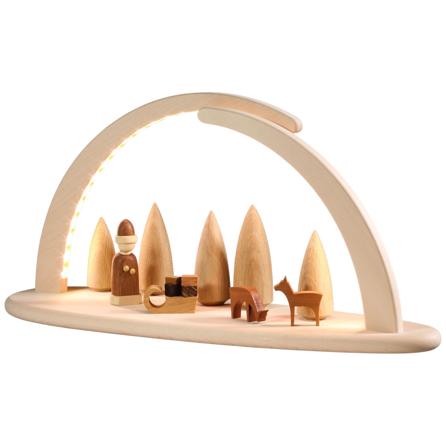 LED-Leuchterbogen Weihnachtsmotiv