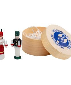 Miniatur Bergmann und Engel in Spandose
