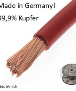 Dietz ECu Powerkabel, 35 mm², rot, 1 m, made in Germany!