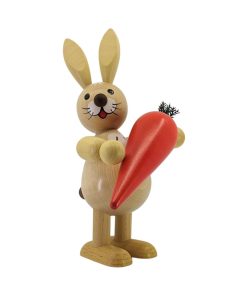 Osterhase mit Möhre, mittel