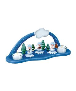 Schneeflöckchen, Lichterbogen für Teelichter