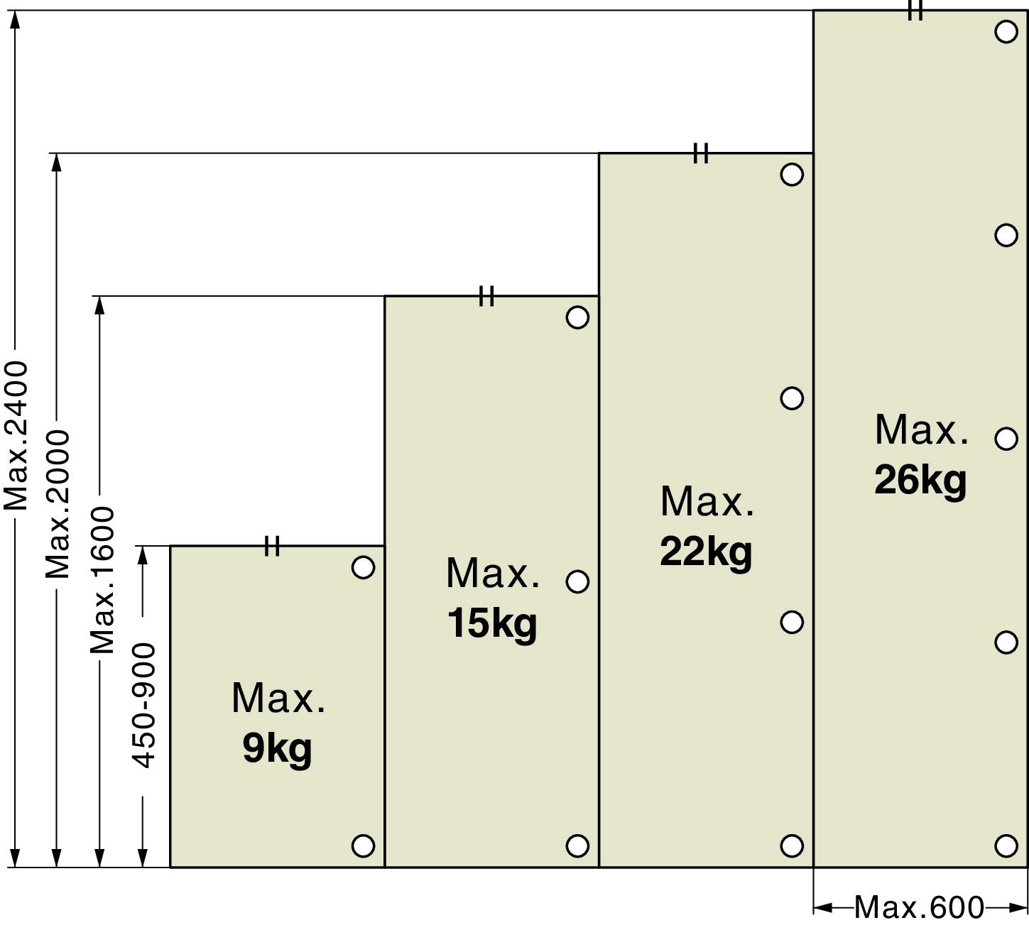 2 gedämpfte Schwerlast-Möbelscharniere für extra schwere und extra dicke Türen bis 30mm! Mit einstellbarem Dämpfer inkl. Montageplatten. Topfband, Möbelband mit Topfgröße 40mm von LAMP® / Japan - Image 5