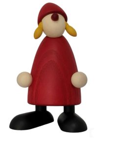Weihnachtsfrau stehend