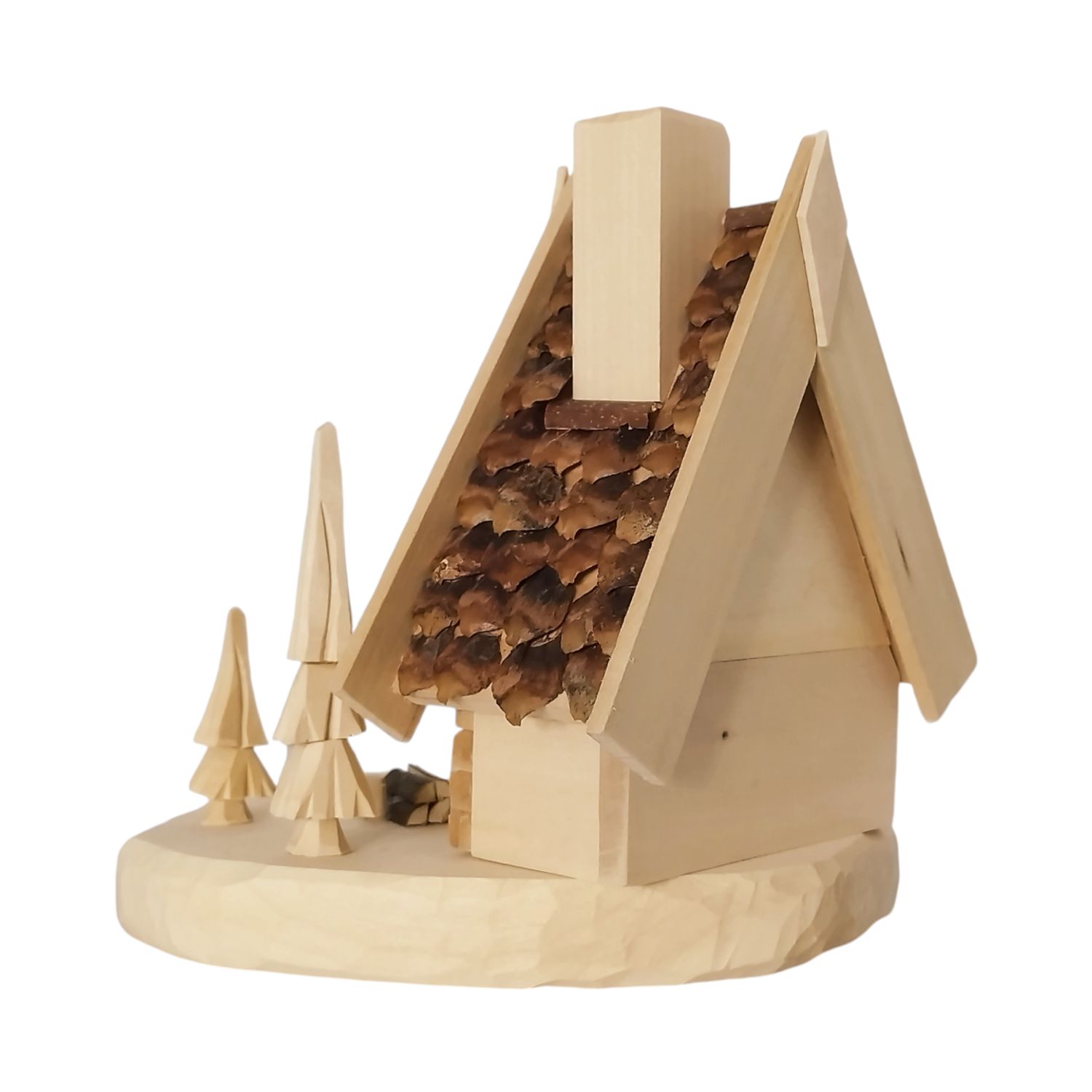 Räucherhaus Finnhütte mit Teelichthalter - Image 5