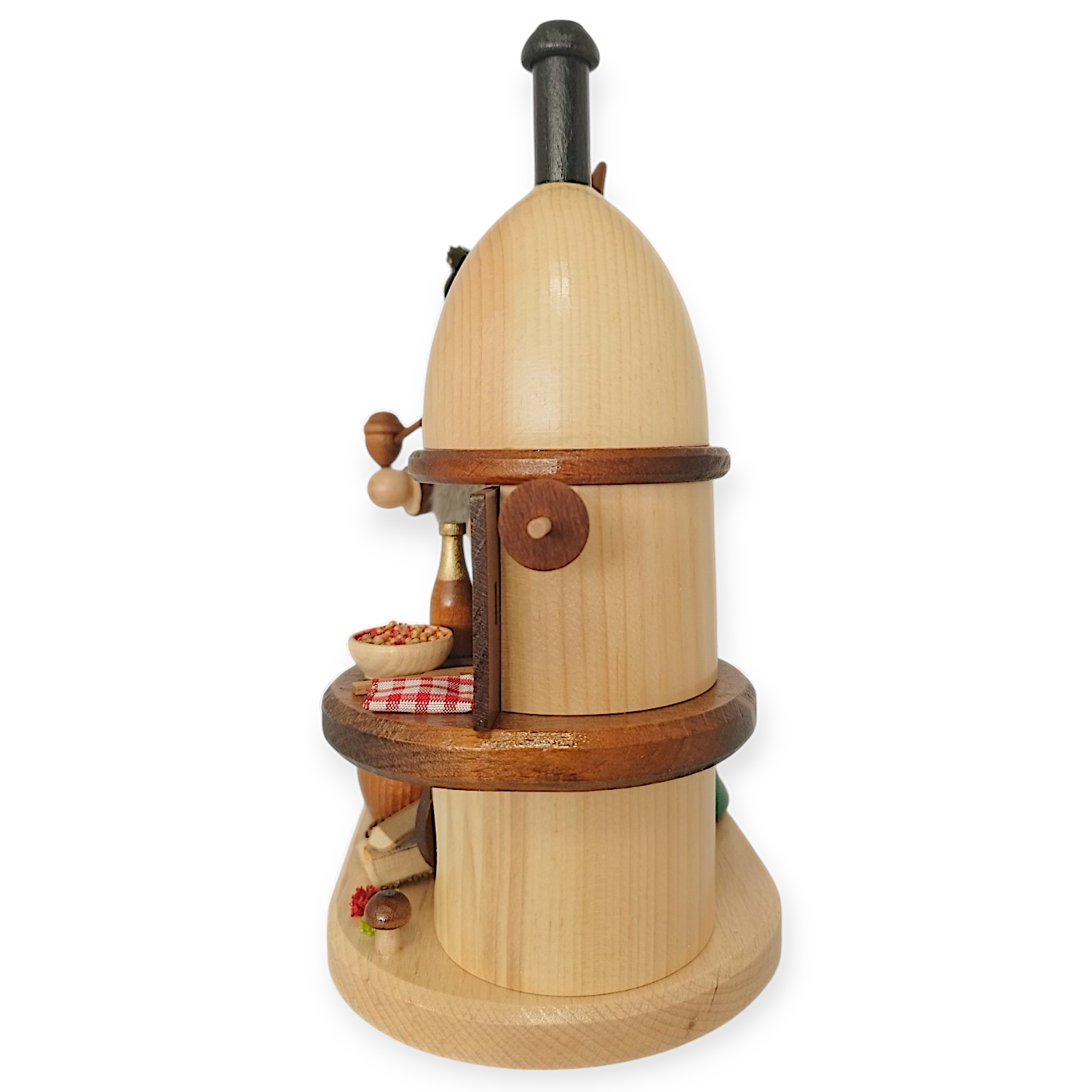 Räuchermann Wichtel am Räucherofen - Image 3