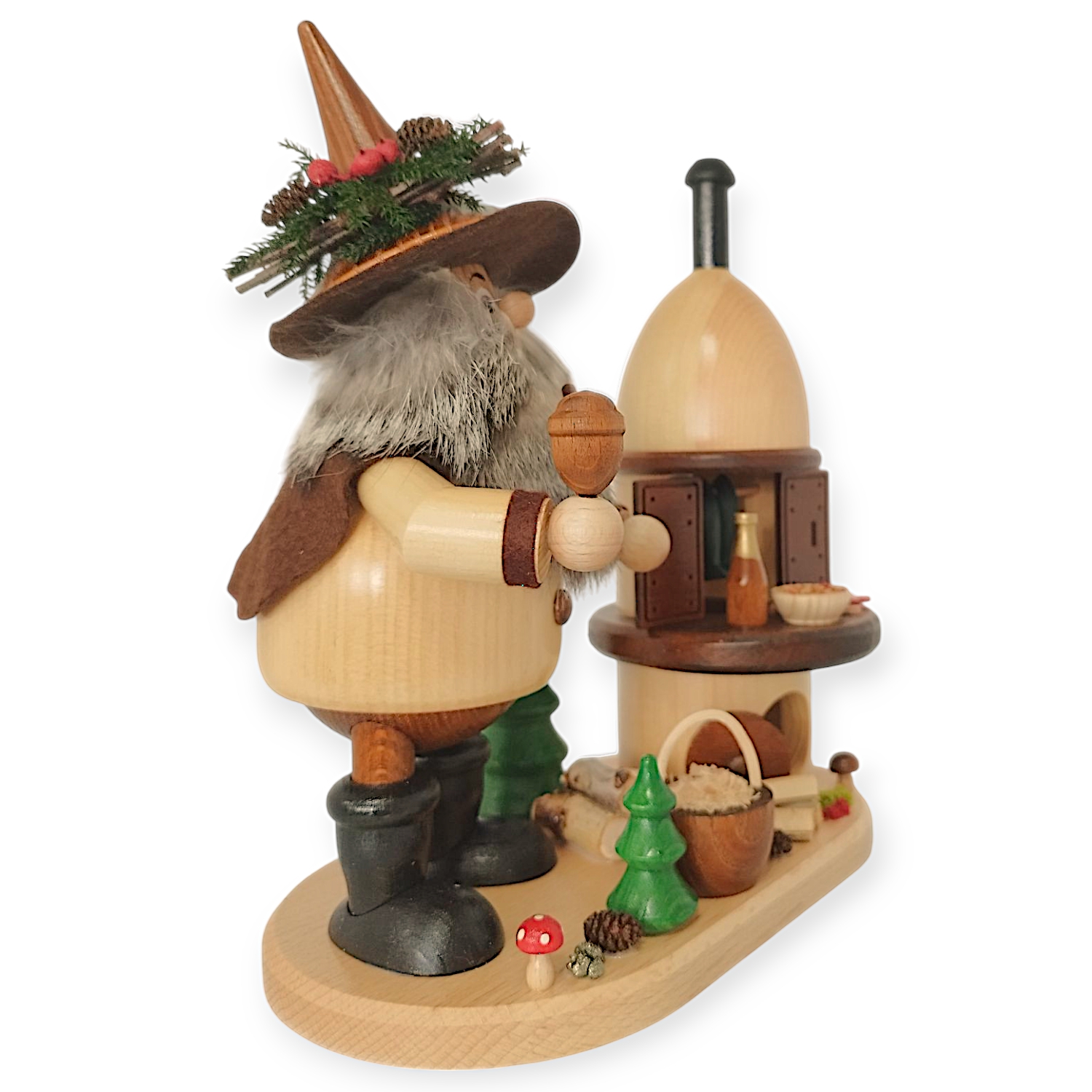Räuchermann Wichtel am Räucherofen - Image 8