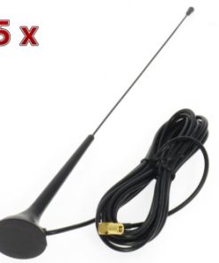 Dietz DAB+ Magnetfussantenne passiv – SMB – Händlerset 5 Stück