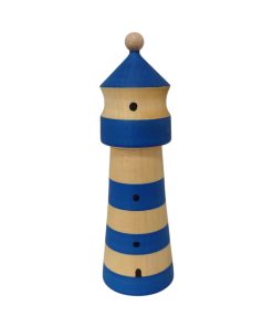 Leuchtturm, blau