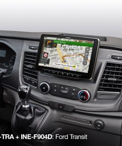 Alpine KIT-F9FO-TRA 9-Zoll (1-DIN) Einbauset für Ford Transit Custom ab 2018 mit Alpine Halo