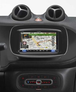 Alpine KIT-W997SMTB 7-Zoll Einbauset für Smart Fortwo / Forfour (453)