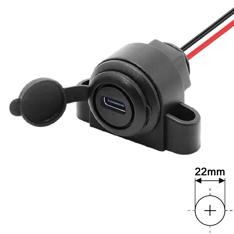 AMPIRE USB-C Ladegerät 12/24V > USB-C, 3.1A/5V - Image 2
