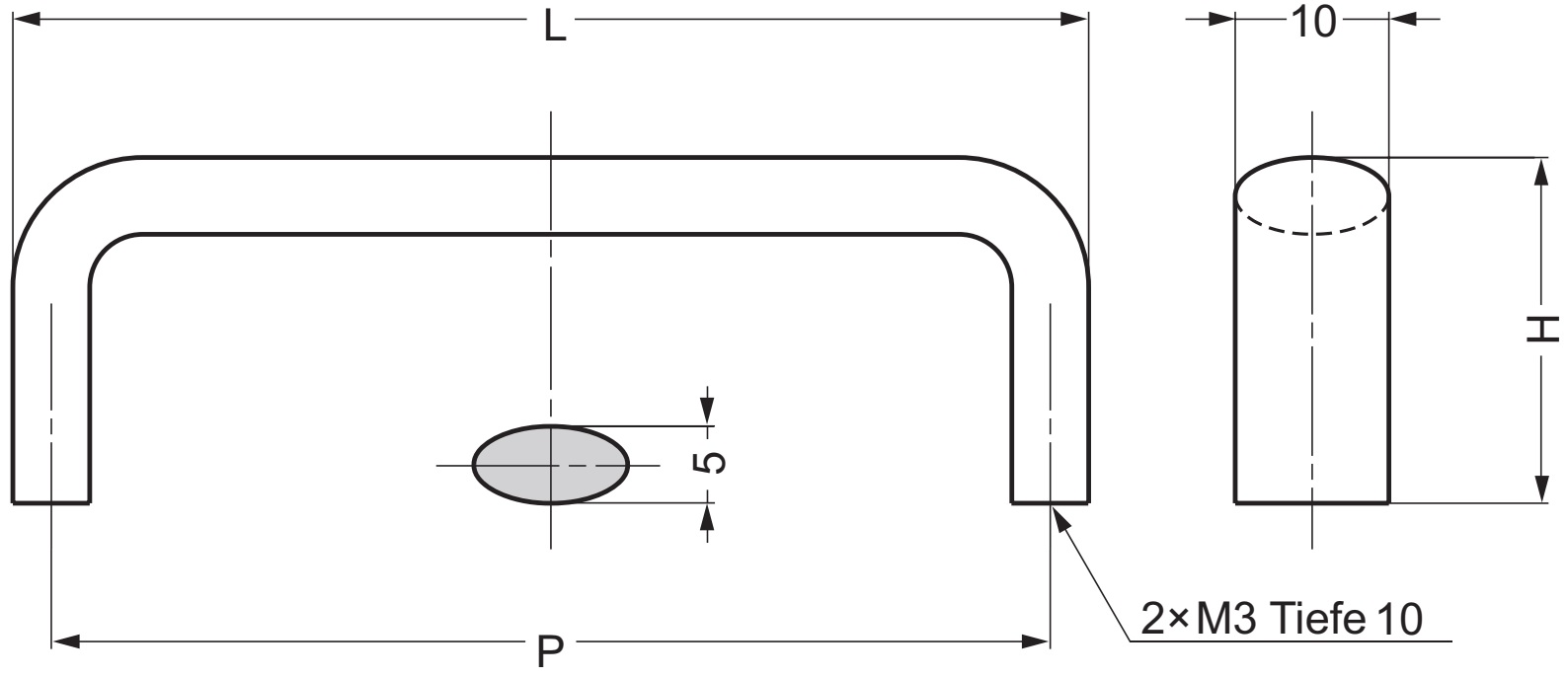 Hochwertiger Edelstahlmöbelgriff aus SUS304 (V2A), satiniert matt, 90 mm (3,6″) DS-90S. Edelstahltürgriff aus SUS304 (V2A), satiniert matt, für Boot, Yacht, Edelstahlküche, Strandhotel, Arztpraxis, Möbel, von Sugatsune / LAMP® (Japan) - Image 2