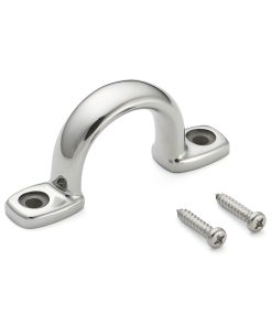 Edelstahlmöbelgriff SUS316, 80 mm (3,2″) 2LC-80. Griff aus feinstem korrosionsfreiem Edelstahl V4A (SUS316) für hochwertige Einrichtungen, sowie für den Außenbereich, feuchte, raue und hochkorrosive Umgebungen von Sugatsune / LAMP® (Japan)