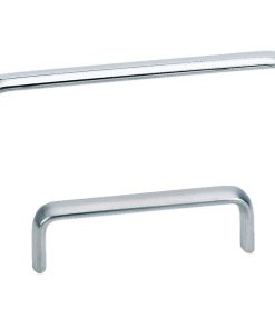 Edelstahlmöbelgriff SUS316, 89 mm, EK-S635/M und EK-S635/S. Möbelgriff aus feinstem Edelstahl V4A (SUS316) für hochwertige Einrichtungen, sowie für Außenbereich, feuchte und raue Umgebungen von Sugatsune / LAMP® (Japan)